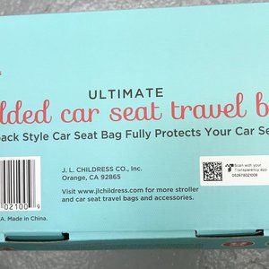 Ultimate Car Seat Backpack Travel Bag
